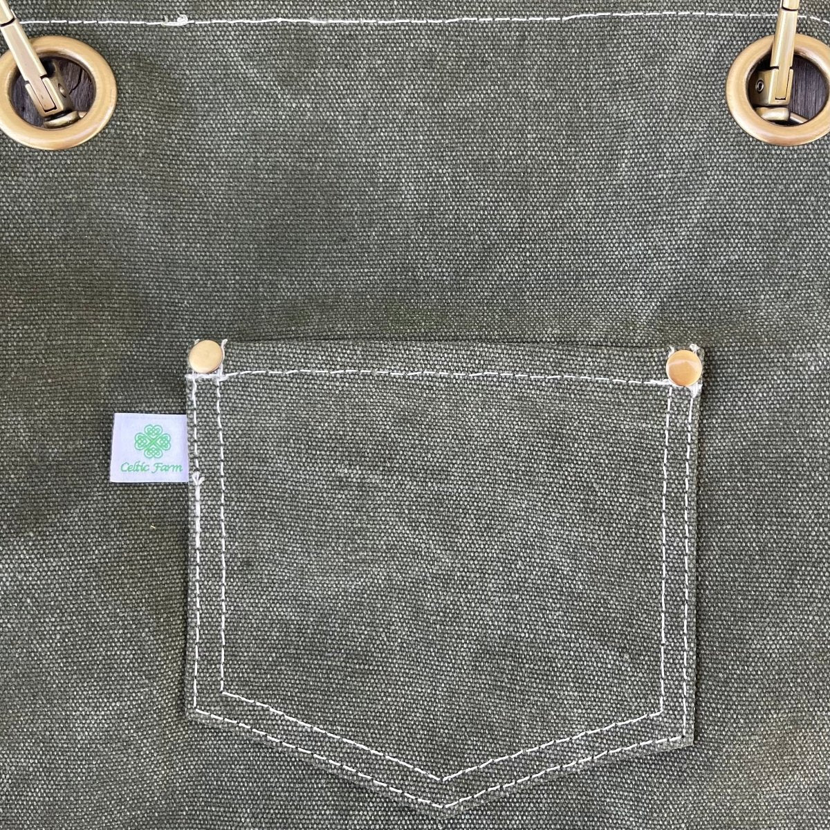 The Gardener's Waxed Canvas Apron - Napa Valley Wildflower Co.