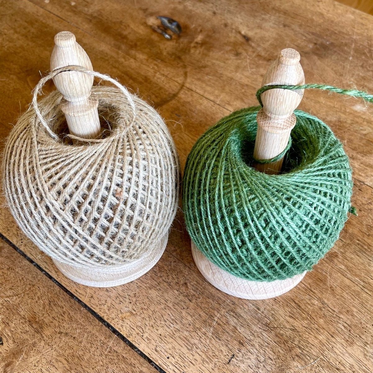 The Oak Bishop Twine Tidy: Handcrafted in Britain - Napa Valley Wildflower Co.