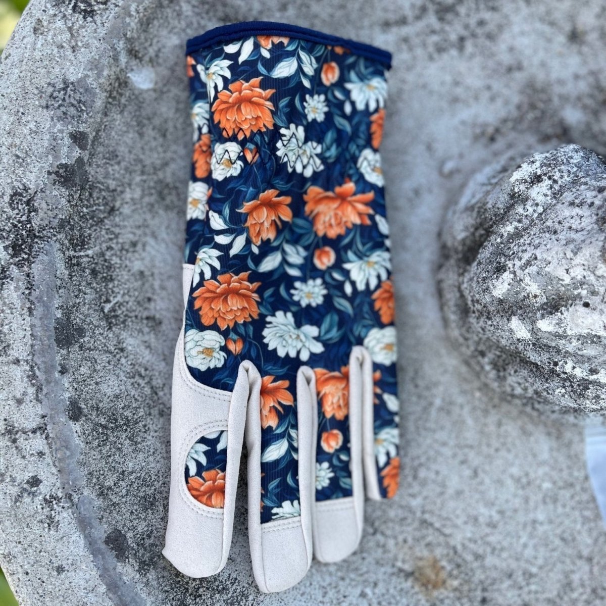 "The Olivia" Floral Gardening Gloves - Napa Valley Wildflower Co.
