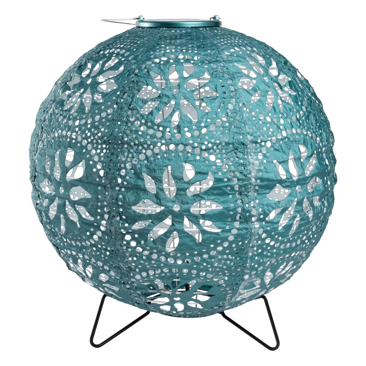 Tri - Leg Lantern Stand for 12" Globe Lanterns – Outdoor Metal Base - Napa Valley Wildflower Co.