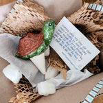 Turtle Ceramic Plant Watering Spike - Napa Valley Wildflower Co.