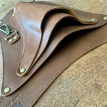 Ultimate Leather Garden Tool Belt & Holder - Extra Rivet Reinforced, Master Gardener Designed - Napa Valley Wildflower Co.