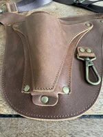 Ultimate Leather Garden Tool Belt & Holder - Extra Rivet Reinforced, Master Gardener Designed - Napa Valley Wildflower Co.