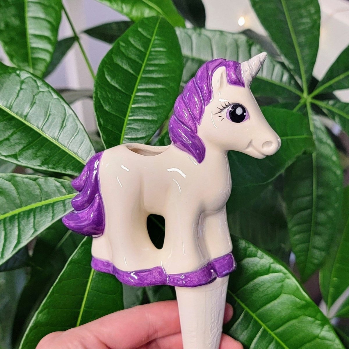 Unicorn Ceramic Watering Spike - Napa Valley Wildflower Co.