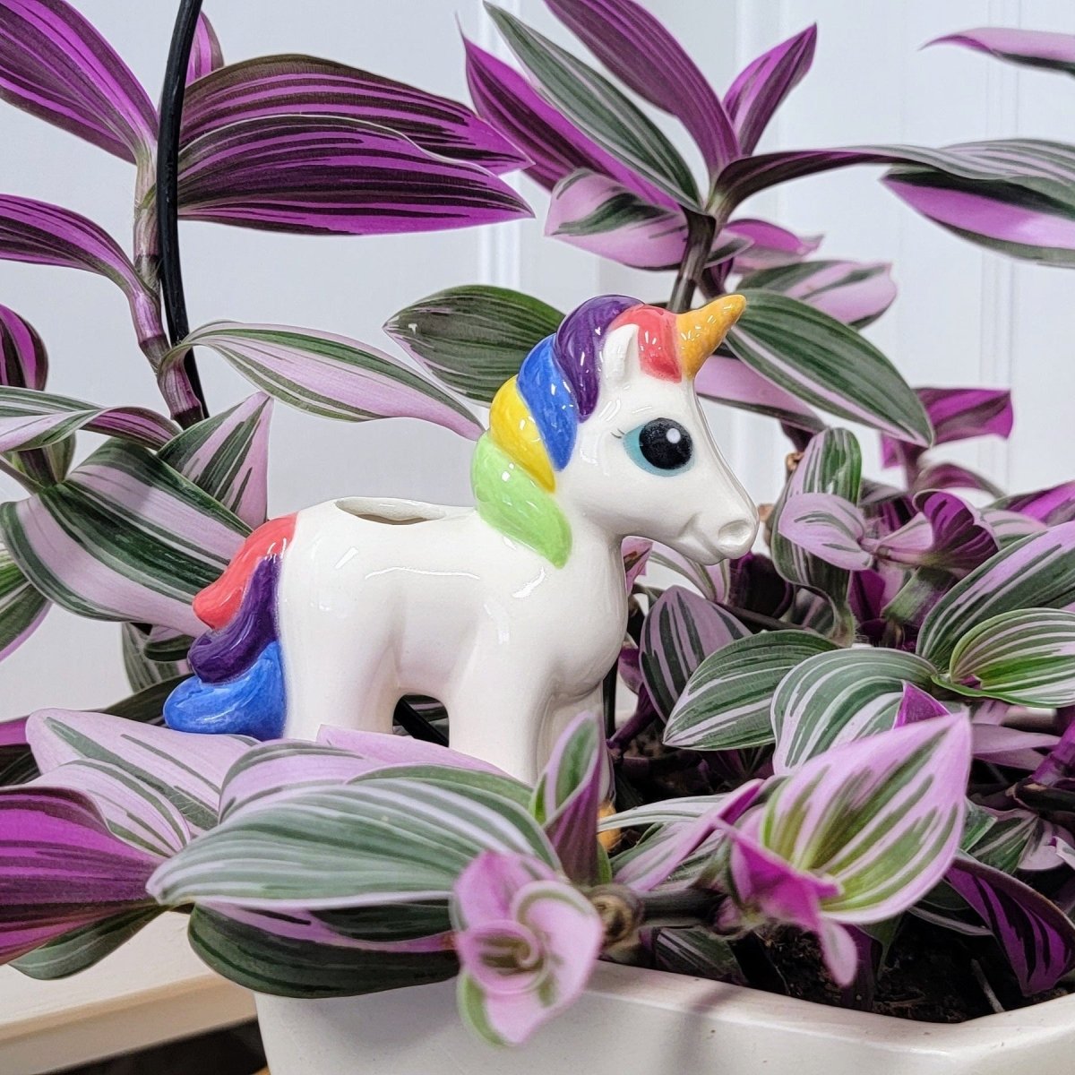 Unicorn Ceramic Watering Spike - Napa Valley Wildflower Co.