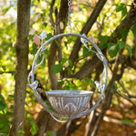 Vine Hanging Metal Bird Feeder with Bowl - Napa Valley Wildflower Co.
