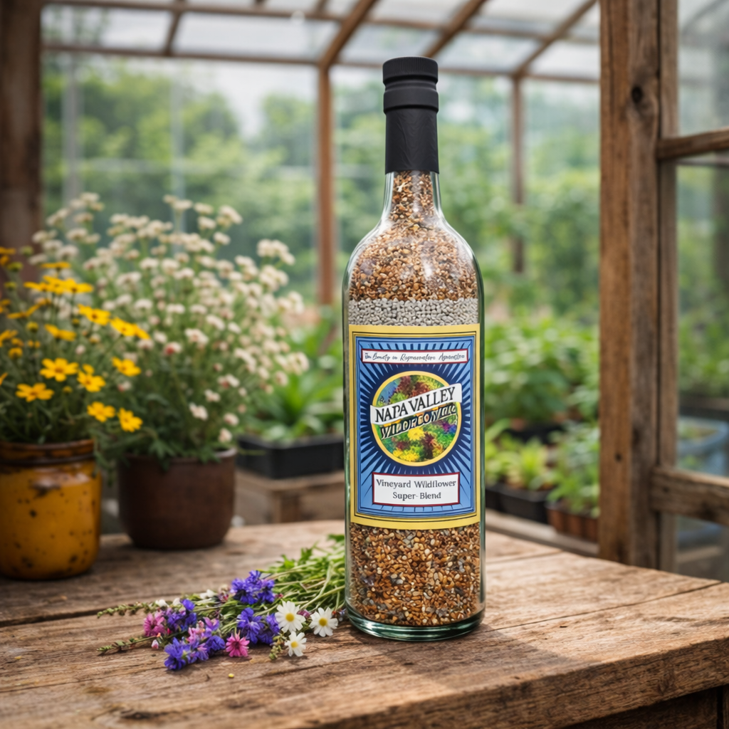 Vineyard Wildflower Seed Super - Blend 750 - mL - Napa Valley Wildflower Co.