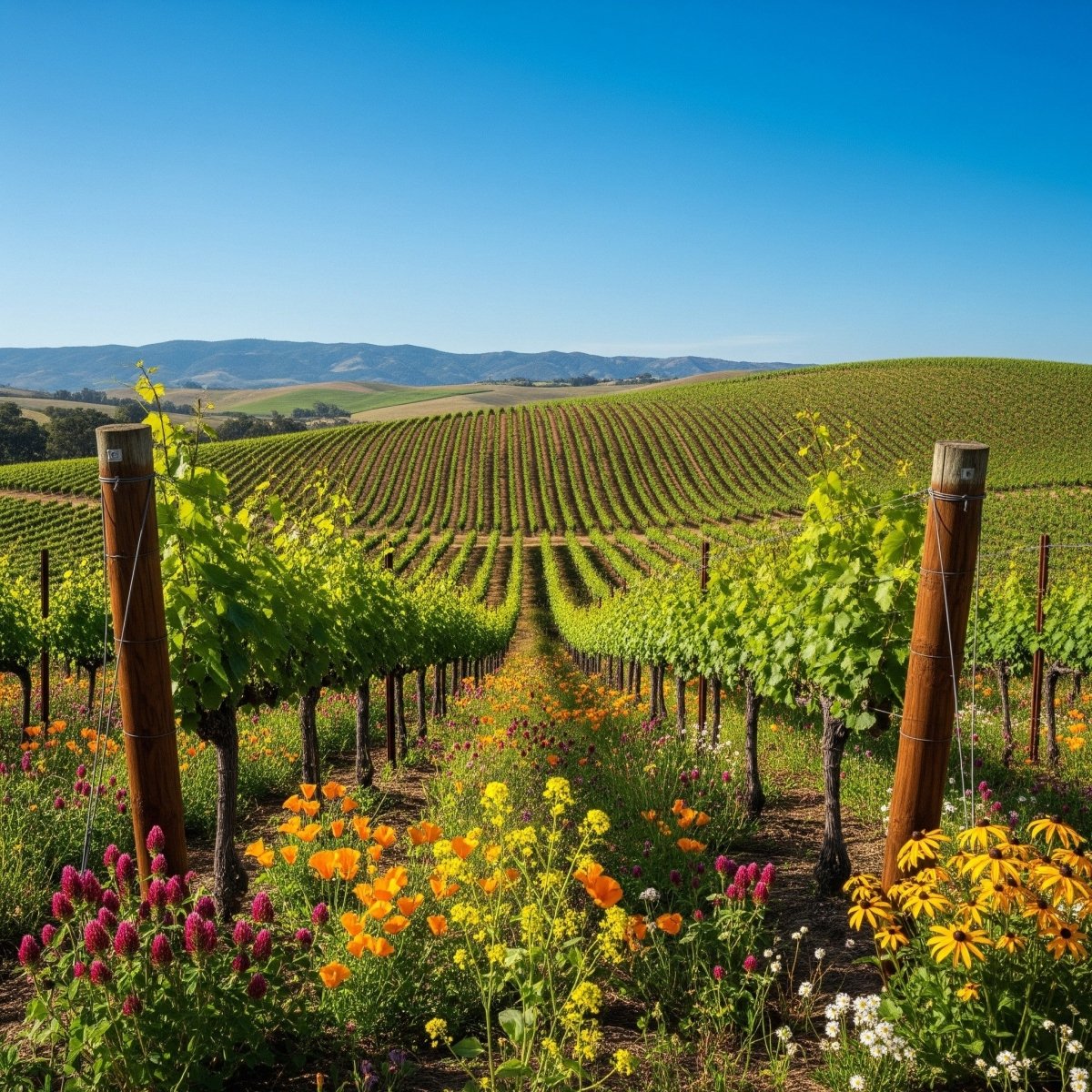 Vineyard Wildflower Seed Super - Blend 750mL - Napa Valley Wildflower Co.