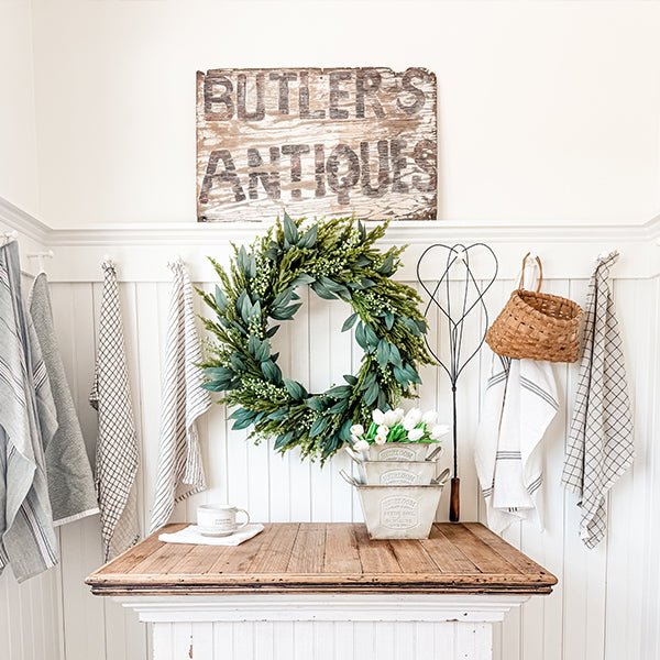 Vintage Inspired Heirloom Garden Supply Metal Planters, Set of Three - Napa Valley Wildflower Co.