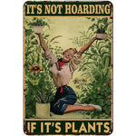 It's not hoarding if it's plants. Vintage Metal Garden Signs - Napa Valley Wildflower Co.