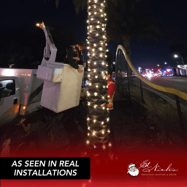 Warm White Twinkle LED Mini Lights | 5MM Commercial Grade - Napa Valley Wildflower Co.