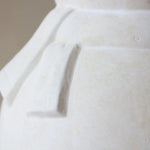 White Terracotta Snowman Figurine | 2 Sizes - Napa Valley Wildflower Co.