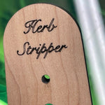 Wooden Herb Stripper - US Made | American Maple - Napa Valley Wildflower Co.